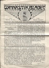 Sportboken - Gymnastikbladet nr.1 1915